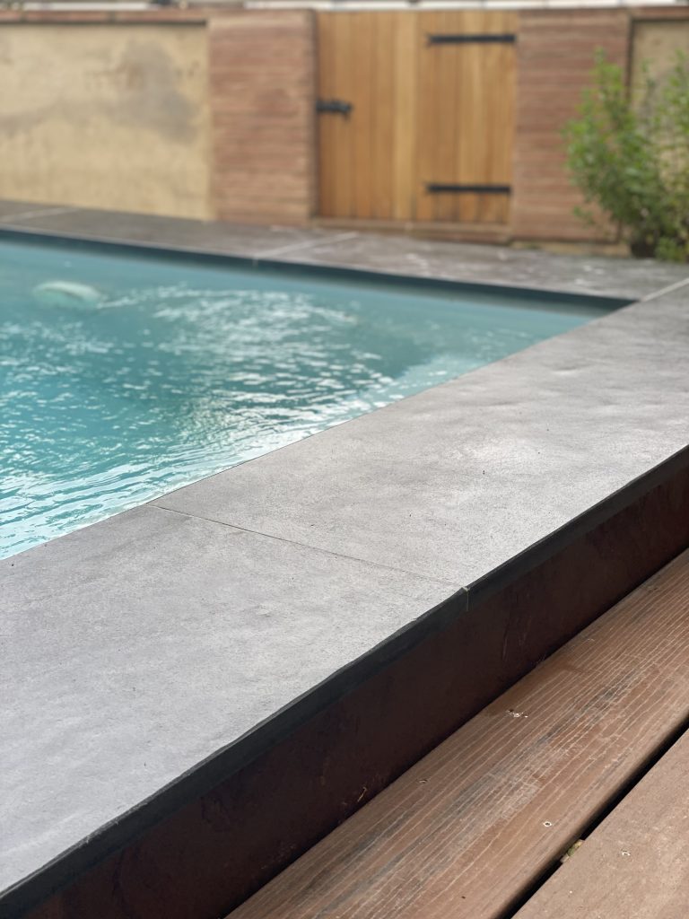 Margelle ardoise "moderne"